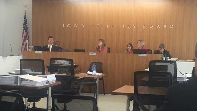 Iowa Utilities Board voting on start of Bakken pipeline construction.