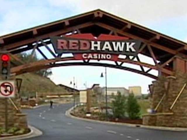 where is red hawk casino located