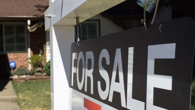 A for sale sign.
