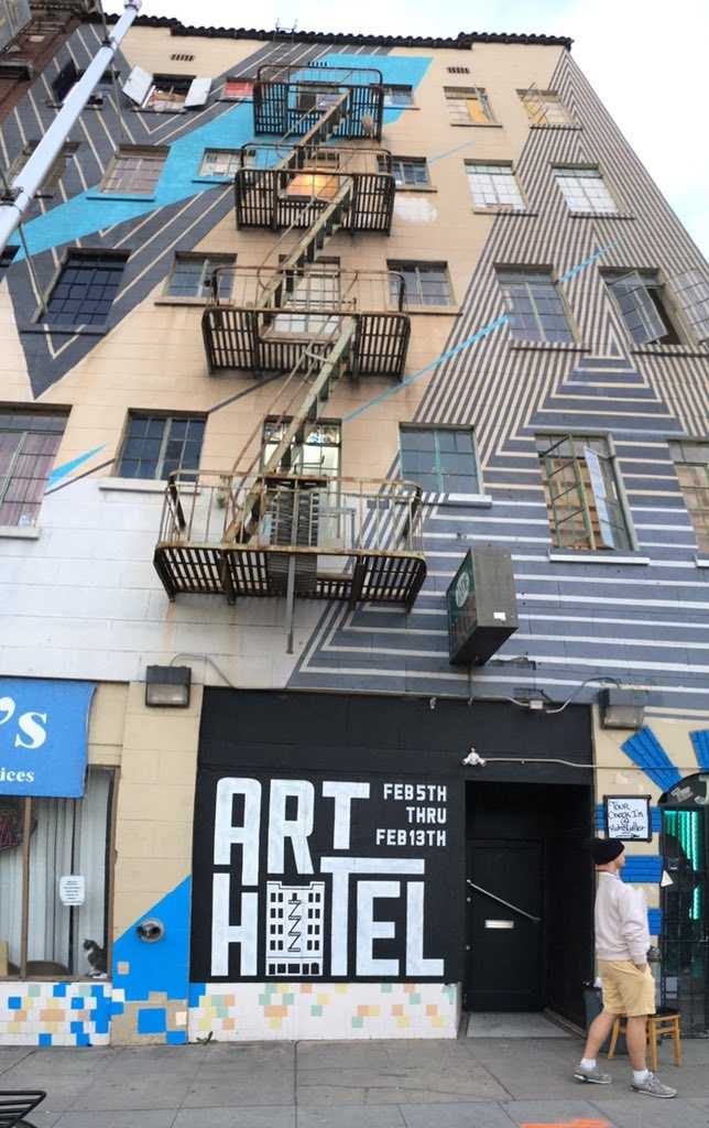 Artists turn old apartment building into an 'Art Hotel' - KCRA