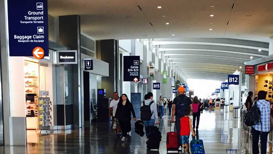 Sacramento International Airport Terminal B. (April 27, 2016)