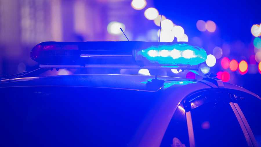 lights on top of a police car