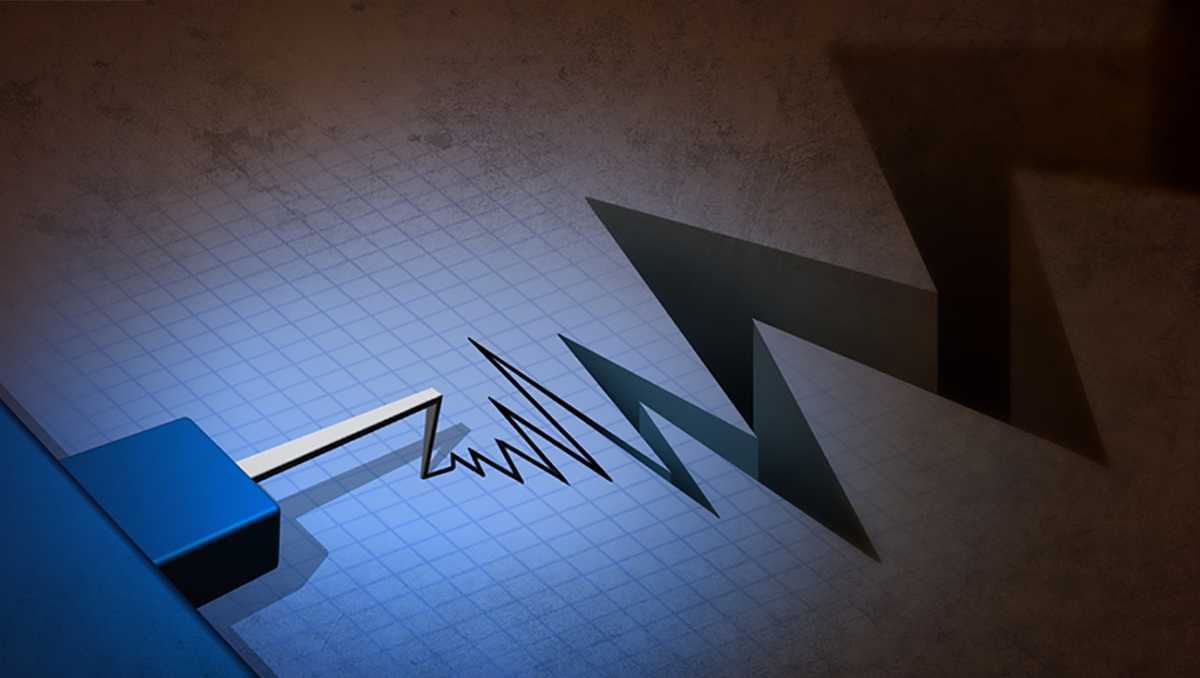 Dated 2025, USGS alert reports M6.8 earthquake off California coast