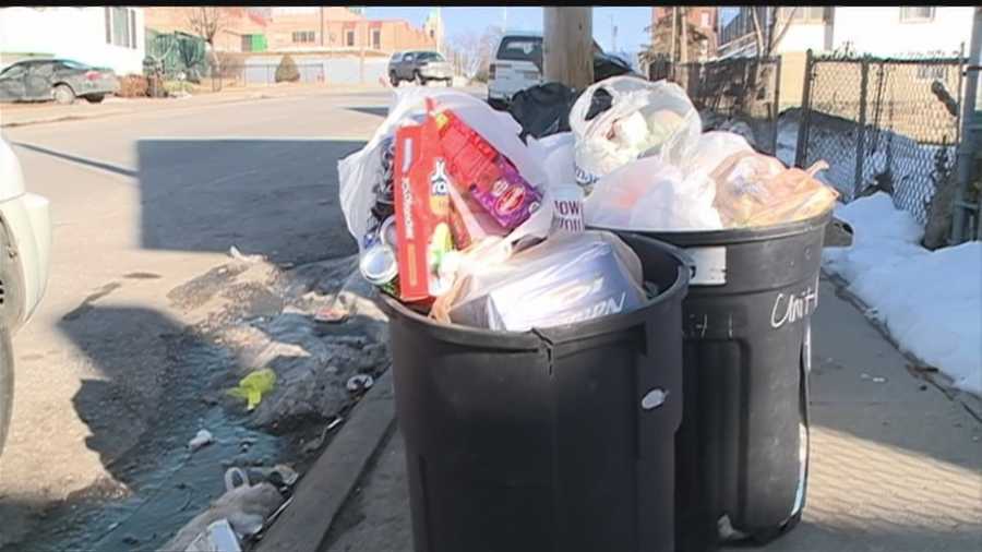 Neighbors frustrated over trash pick-up problems