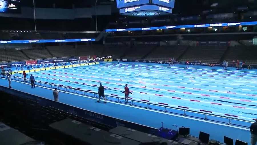 It seems like everywhere you look, there's excitement for the Olympic swim trials -- and it's growing.