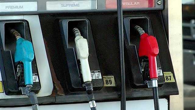 FILE image of gas pumps