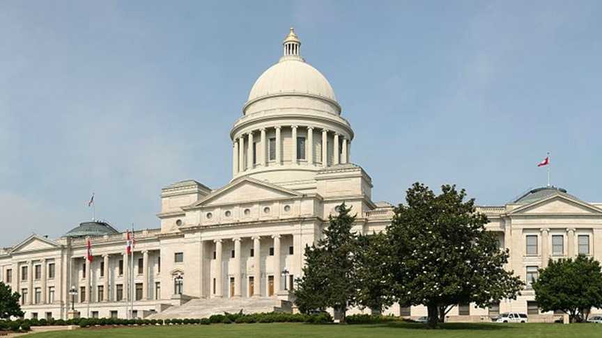 A federal judge blocked three new abortion restrictions from taking effect Wednesday in Arkansas, including a measure that opponents say would likely force the state's only surgical abortion clinic to close.