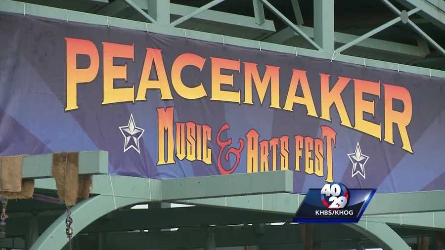 The Peacemaker Music Festival kicked off Friday afternoon.