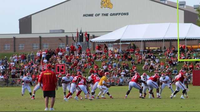 The Kansas City Chiefs have announced the schedule for summer training camp in St. Joseph
