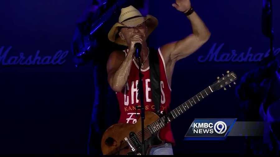 Kenny Chesney in concert at Arrowhead Stadium (file photo)