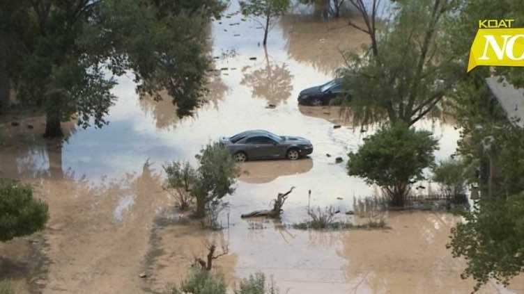 Unprecedented Rescue Flash Floods Impact On New Mexico Village - g89emme