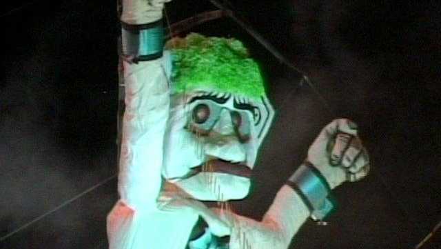 Developing the voice of Zozobra