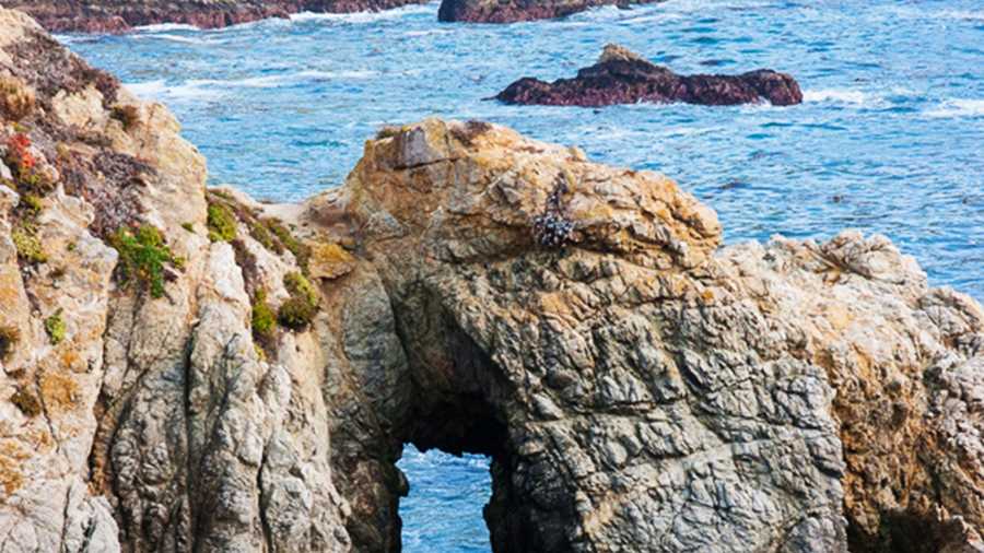 Point Lobos is south of Carmel. 