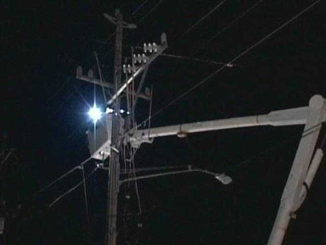 Storm Knocks Out Power To Thousands On Central Coast