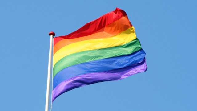 what does the new gay flag look like