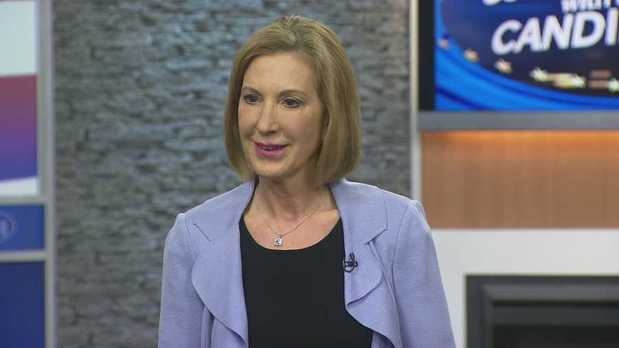 Potential Republican presidential candidate Carly Fiorina joins Josh McElveen for the Conversation with the Candidate series (Part 2).