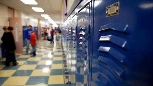 High school lockers