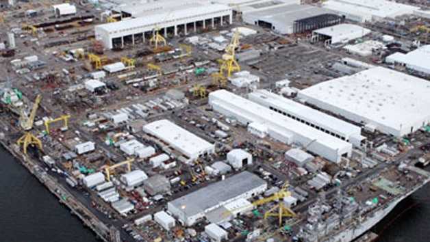 Ingalls Shipbuilding in Pascagoula