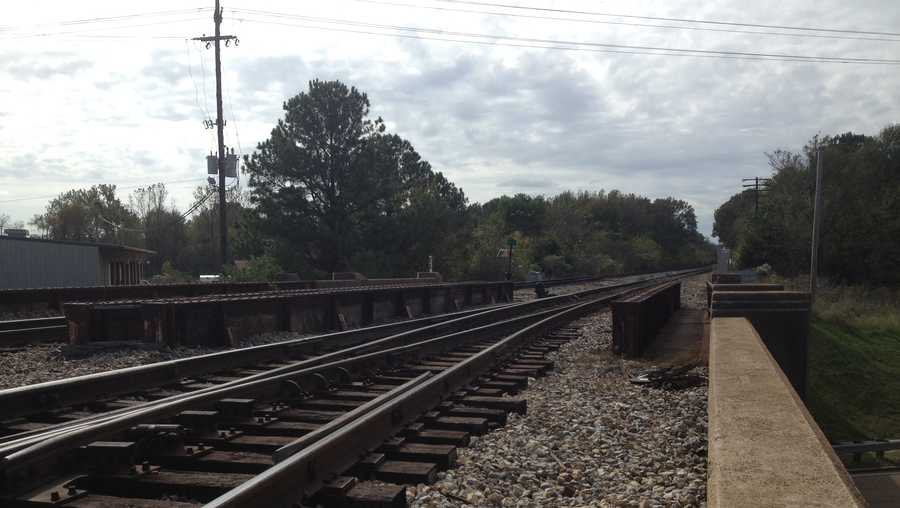 Woman hit by train in Jackson