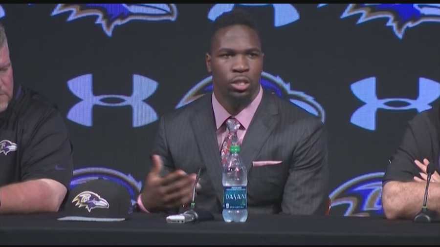 C.J. Mosley - Draft Day with Ravens
