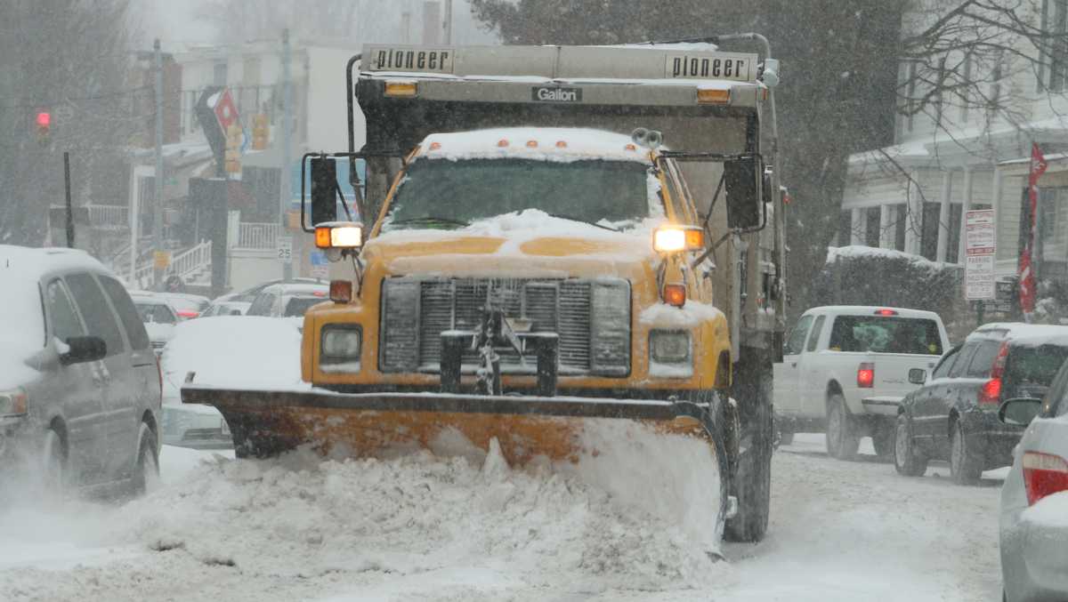 Baltimore enacting Snow Emergency Plan on Saturday