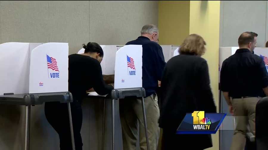 Early voting turnout up in Maryland