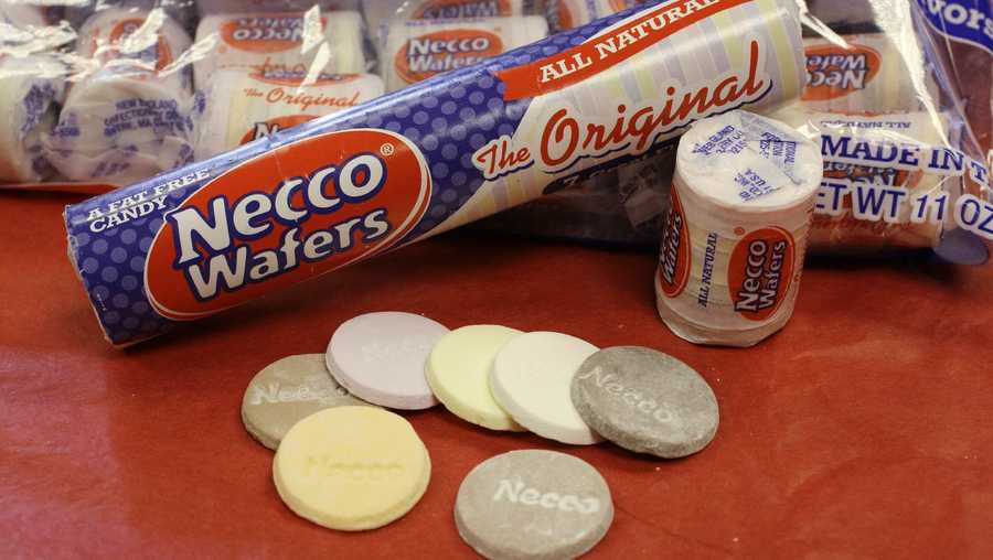 The New England Confectionery Company (Necco) is considered the "oldest continuously operating candy company in the United States."  Its headquarters are located in Revere.