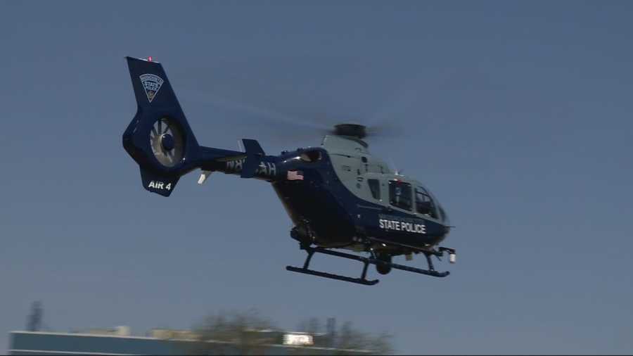 A photo of the Massachusetts State police Air Wing