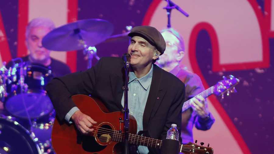 Folk rock icon James Taylor was born in Massachusetts before his family moved to North Carolina when he was 3 years old. The Rock & Roll Hall of Fame inductee gave a special performance at the memorial service for slain MIT officer Sean Collier in April 2013.