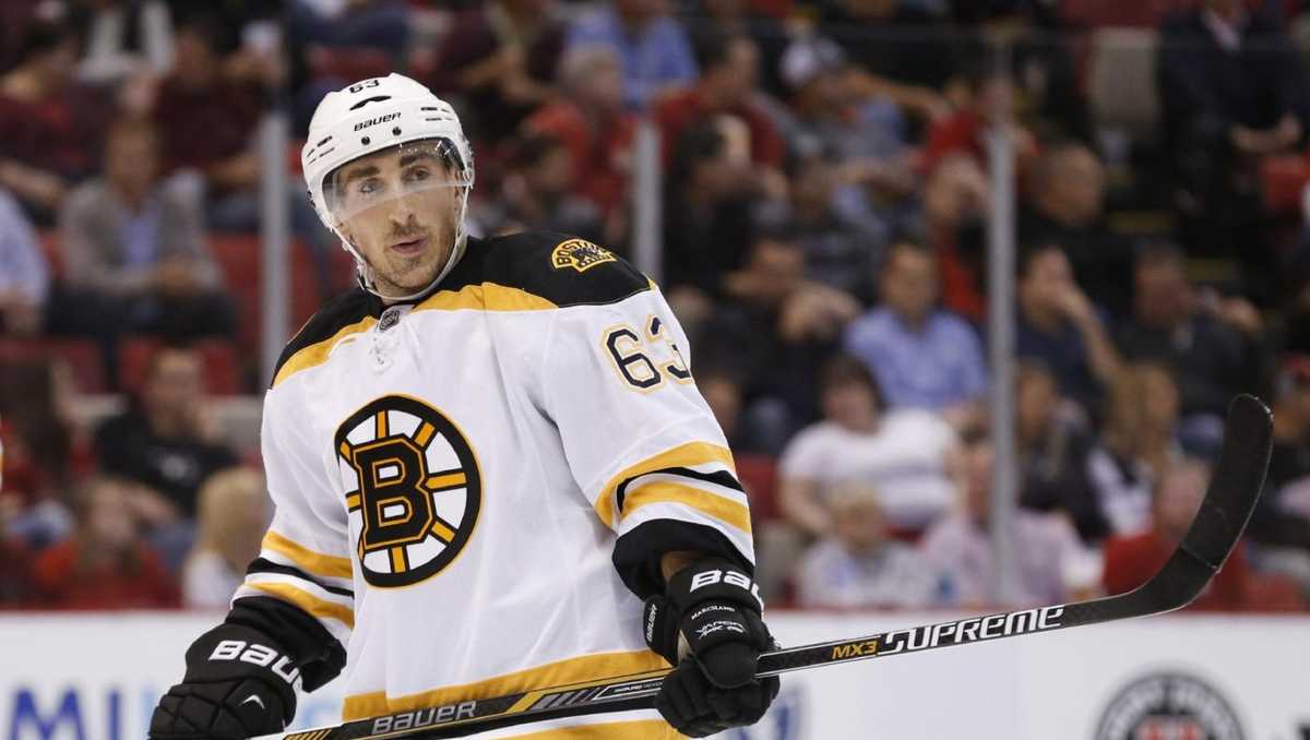 Brad Marchand missed Stanley Cup DVD interviews because he was