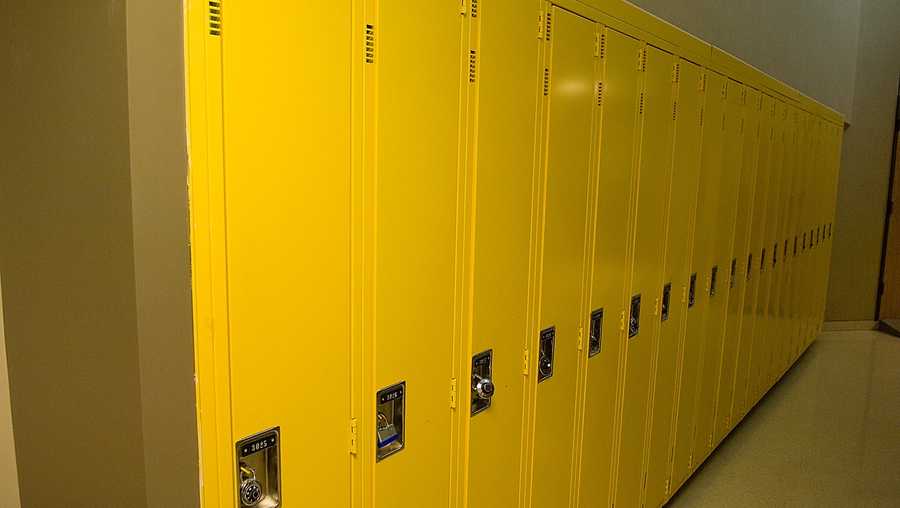 File photo: School lockers