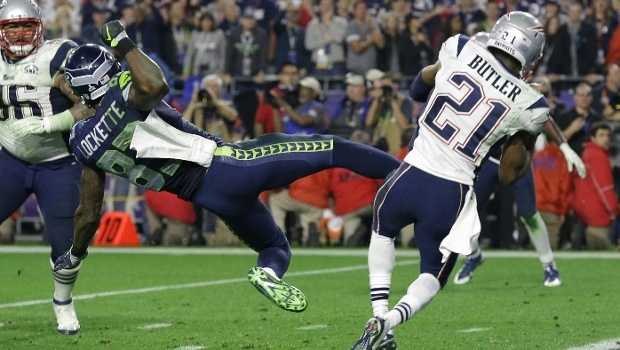 Malcolm Butler played an essential role in the New England Patriots Super Bowl XLIX victory, intercepting Russell Wilson's pass to seal the victory. 