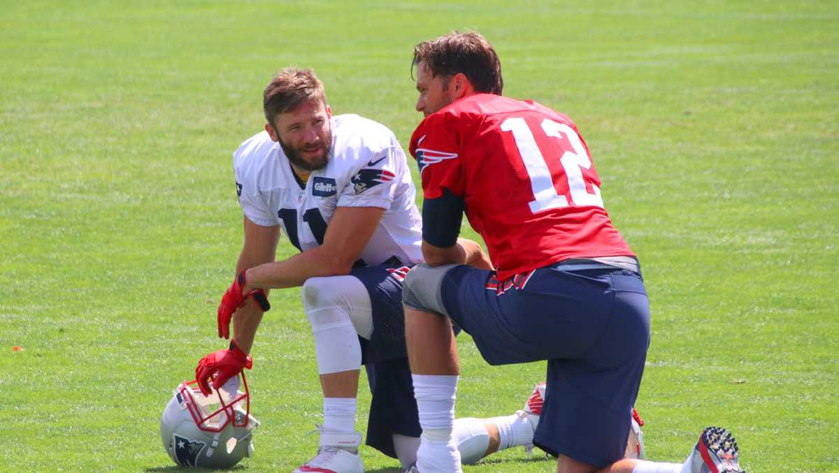 Watch: Julian Edelman and Tom Brady keep the celebration going at Walt  Disney World