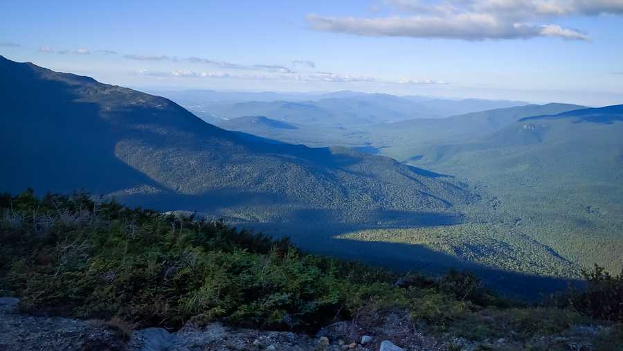 A view of Mount Washington in summer