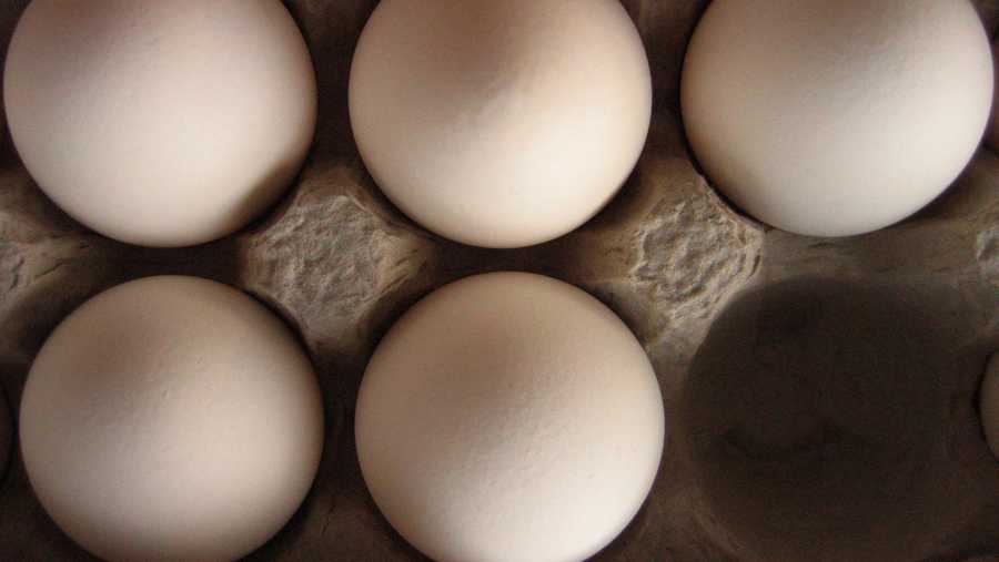 Eggs usually cost a dollar for a half-dozen, and they are a good source of protein.