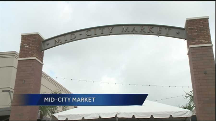 Mid-City is getting a burst of new life with teh opening of the Mid-City Market along Carrollton Avenue.