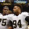 Cam Jordan placed on COVID list; Deonte Harris suspended