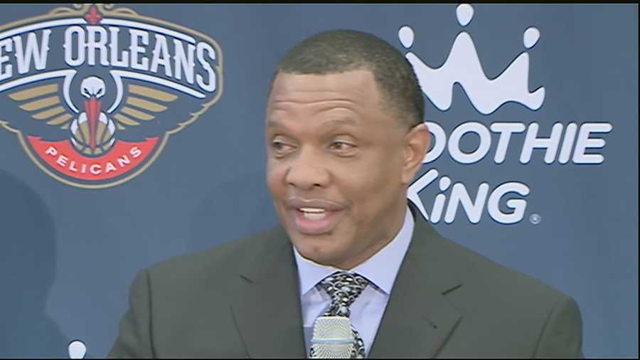The New Orleans Pelicans introduced Alvin Gentry as the team’s head coach Monday afternoon.