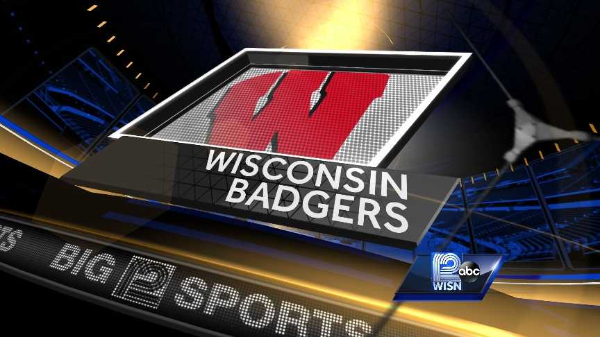 Graphic is the Wisconsin Badgers logo