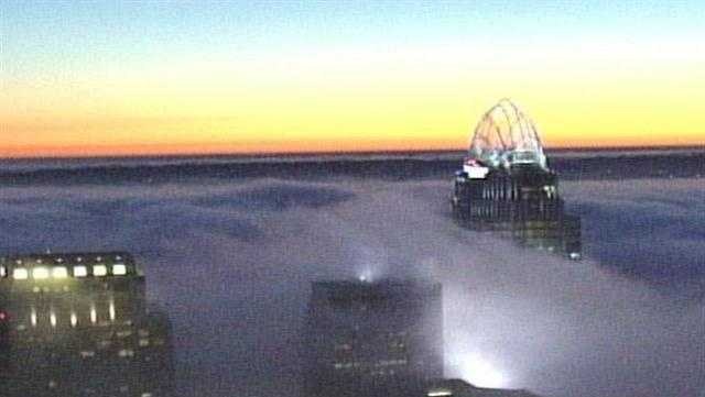 Bundle up: Coldest morning of the year brings dense fog, slick spots