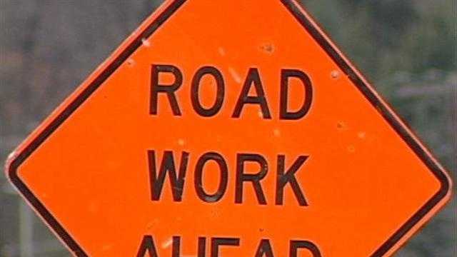 Road Work Construction Sign