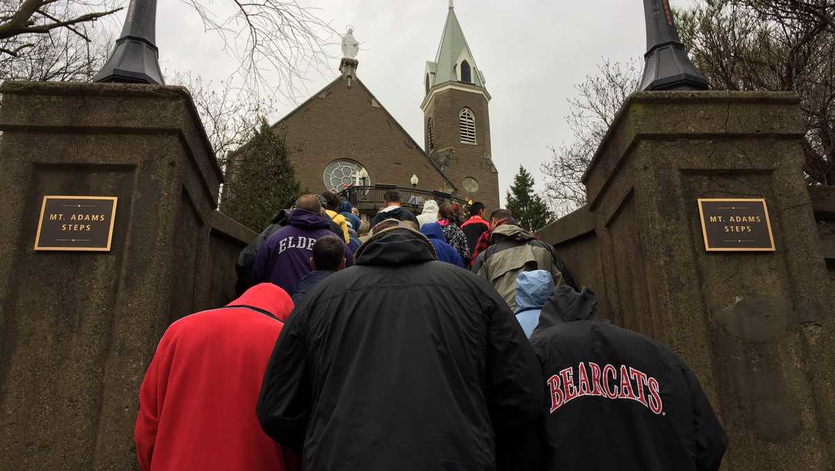 Praying the Steps returns to Mount Adams this year Praying the Steps returns to Mount Adams this year