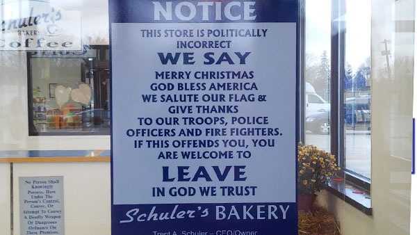 Ohio bakery takes stand against 'political correctness' - WLWT