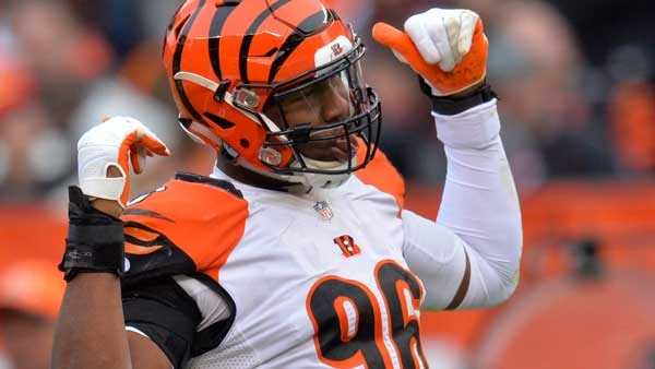 Bengals defensive end Carlos Dunlap added to AFC Pro Bowl roster