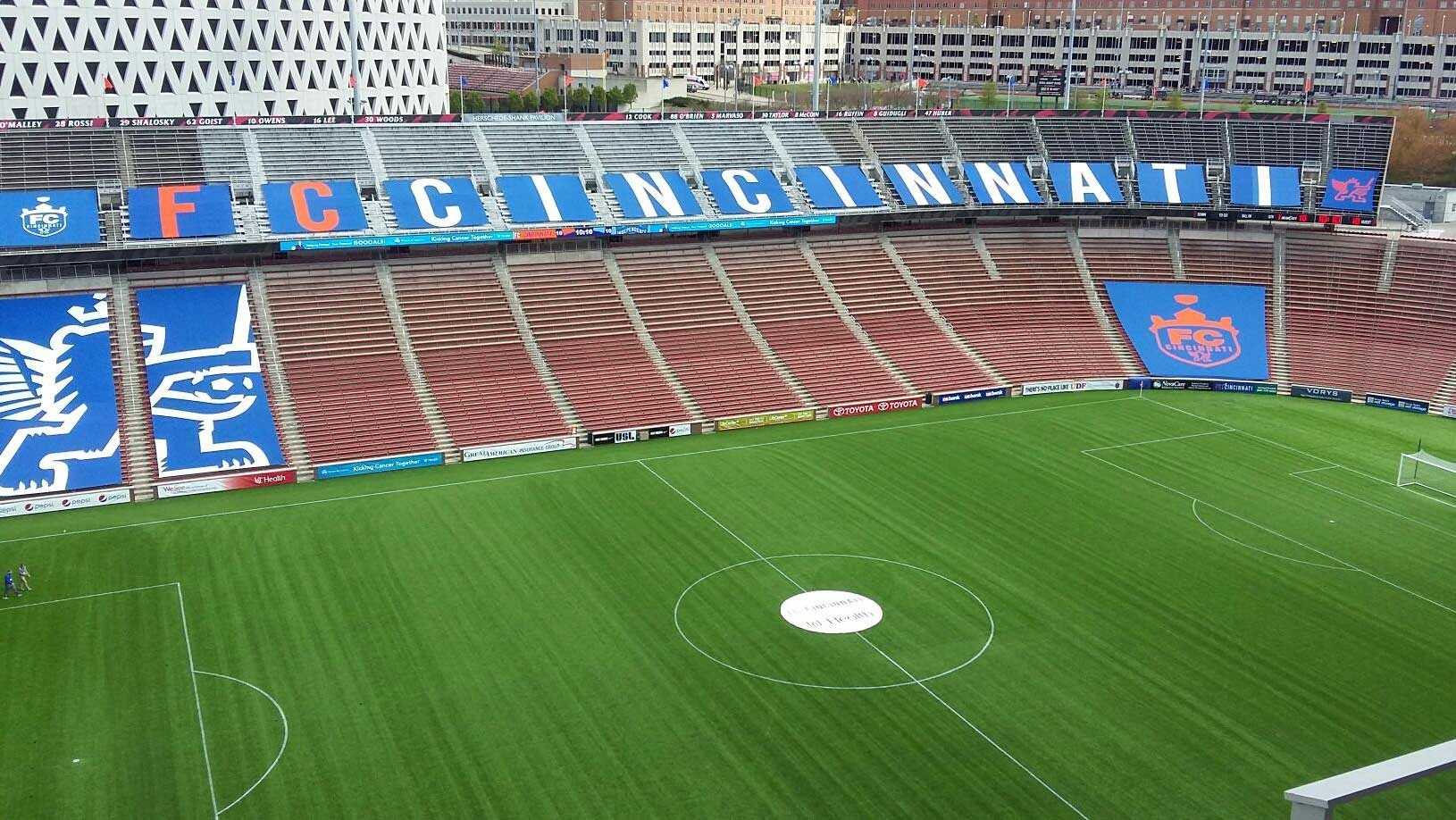 Nippert Stadium Fc Cincinnati Seating Chart