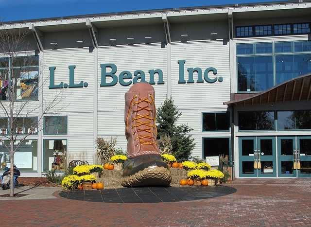 LL Bean reopens flagship store closed 
