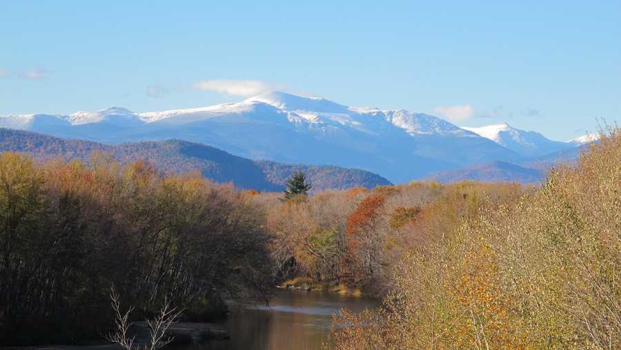 New Hampshire's White Mountains contain 48 majestic peaks that stand more than 4,000 feet tall. The Appalachian Mountain Club recognizes hikers who climb all four dozen. Scroll through to explore.Note: Some photos show the mountains from a distance, while others show the view from atop the summit.