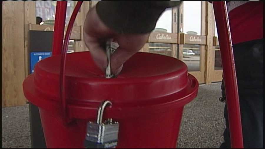Salvation Army locations in Maine said Red Kettle drive donations are down significantly this holiday season.