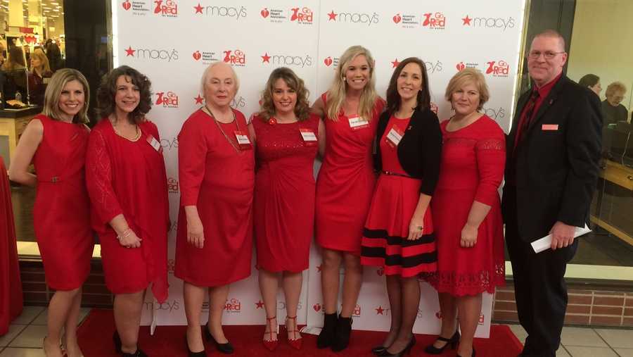 WMTW News 8 and the American Heart Association announced that six local women will serve as spokeswomen this year for the "Go Red for Women" campaign.