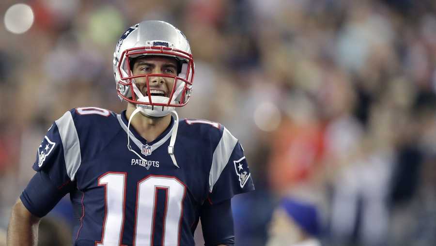 Report: Patriots not pursuing Jimmy Garoppolo trade